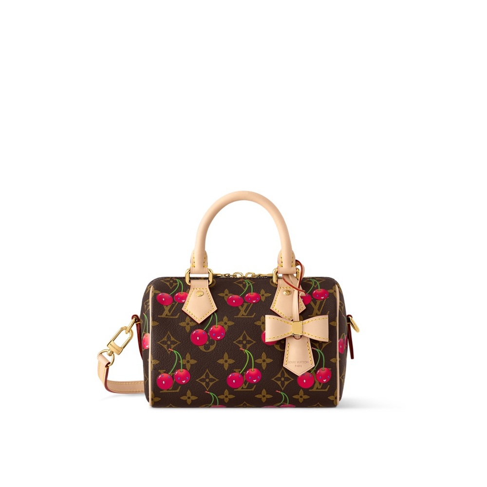 Louis Vuitton x TM Speedy Bandoulière 20 CHERRY